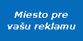 Miesto pre vašu reklamu